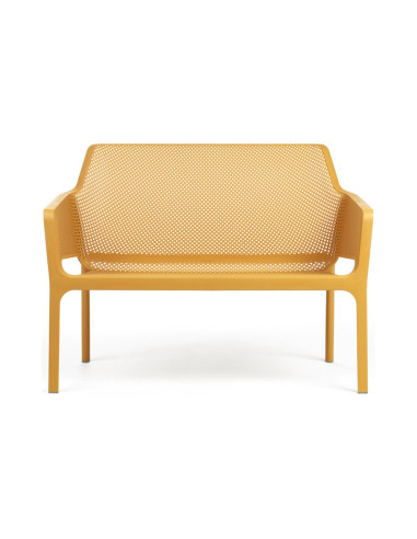 Banc en résine NET Nardi ambre