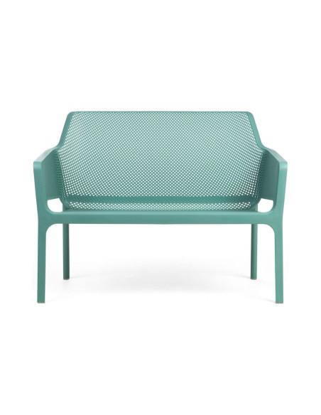 Banc en résine NET Nardi vert salice