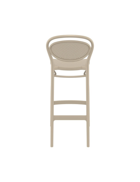 Chaise haute en résine Marcel toureterelle