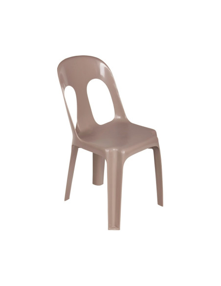 Chaise en résine Sirtaki M4 taupe