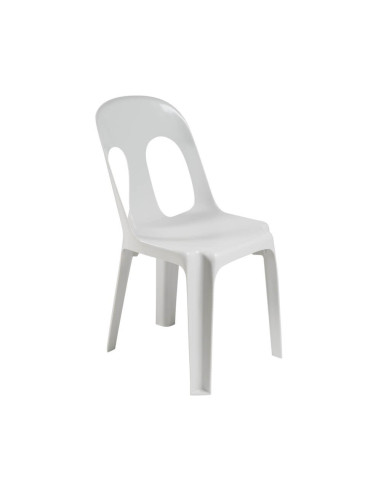 Chaise en résine Sirtaki M4 gris perle