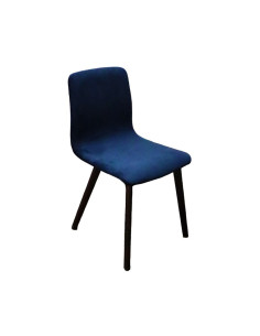 Chaise en bois ZENY vert bambus / naturel 2