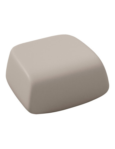 Pouf en résine SUGAR traitement anti-UV ambra