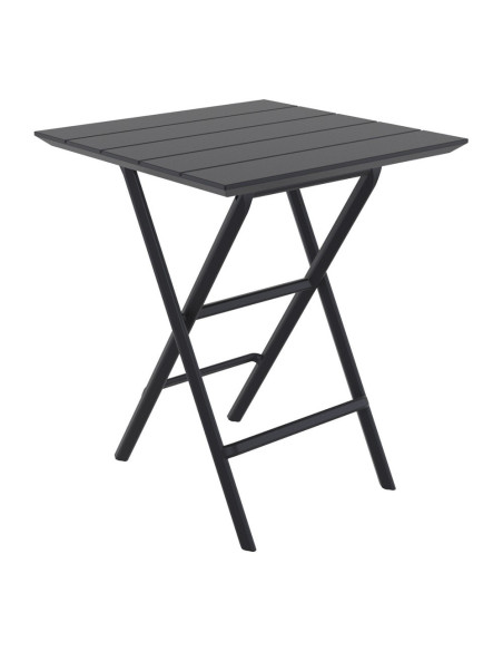 Table pliante en résine HELEN noir