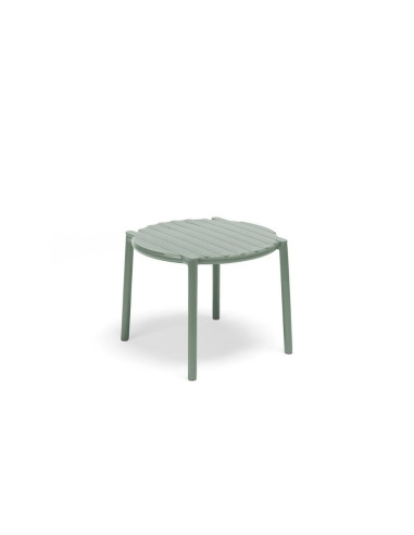 Table basse en résine DOGA menthe