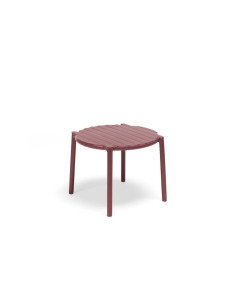 Table basse en résine DOGA marsala