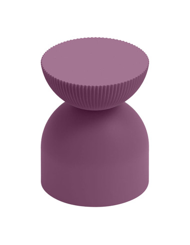 Tabouret en résine coloré ILLO traitement anti-UV coloris Ametista
