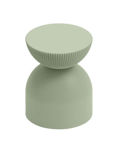 Tabouret en résine coloré ILLO traitement anti-UV coloris Giada