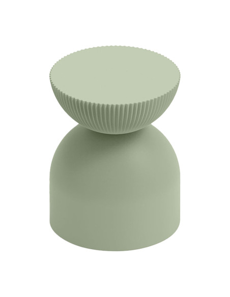 Tabouret en résine coloré ILLO traitement anti-UV coloris Giada