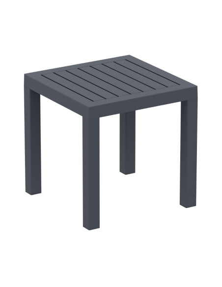 Table basse en résine OCEAN anthracite