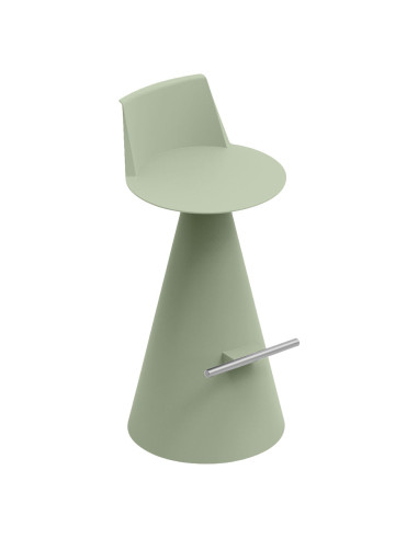 Chaise haute en résine LIRA colorée anti-UV Giada
