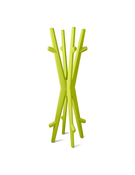 Porte-manteau en résine TWINS rotomoulé traitement anti-UV vert tormalina