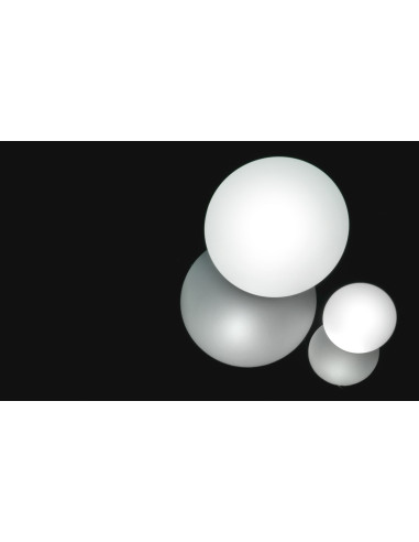 Sphère lumineuse LUX led RGBW avec batterie blanc