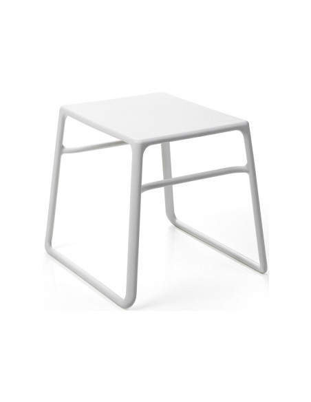 Table basse en résine POP blanc