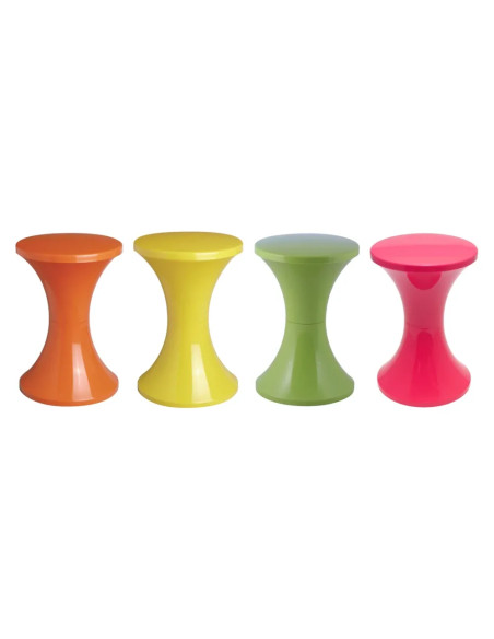 Tamtam orange jaune vert pinkie