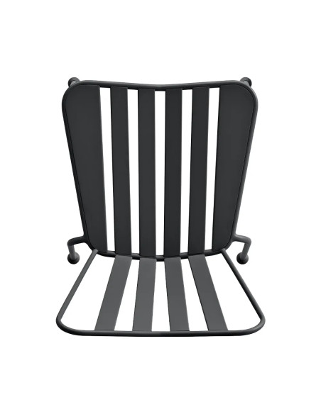 Chaise ERNEST en acier époxy