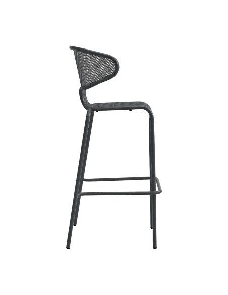 Chaise haute MOVIDA structure acier époxy
