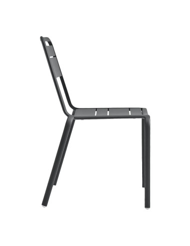 Chaise HORIZONS structure aluminium
