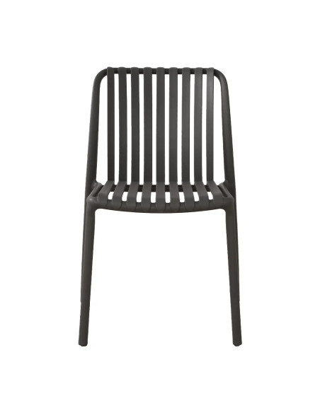 Chaise NEW ALBA structure résine anthracite