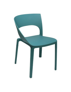 Fauteuil PAL structure résine vert amende 2