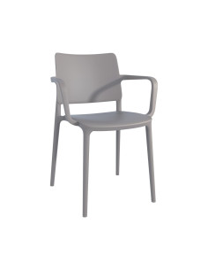 Fauteuil en résine JOY aqua bleu renforcé en fibre de verre 2