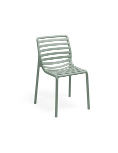 Chaise en résine DOGA menthe renforcé fibre de verre