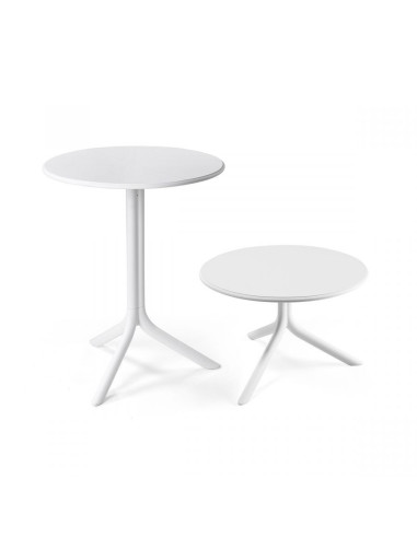 Table hauteur réglable en résine SPRITZ blanc