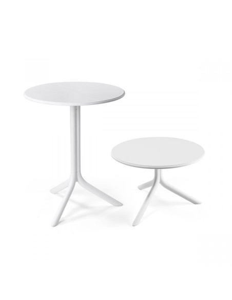 Table hauteur réglable en résine SPRITZ blanc