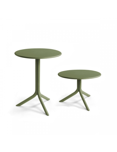 Table hauteur réglable en résine SPRITZ vert agave