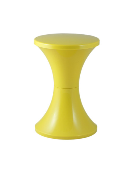 Tabouret en résine TAMTAM POP curry