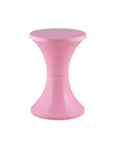 Tabouret en résine TAMTAM POP flamingo