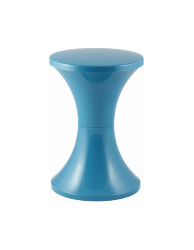 Tabouret en résine TAMTAM POP curaçao