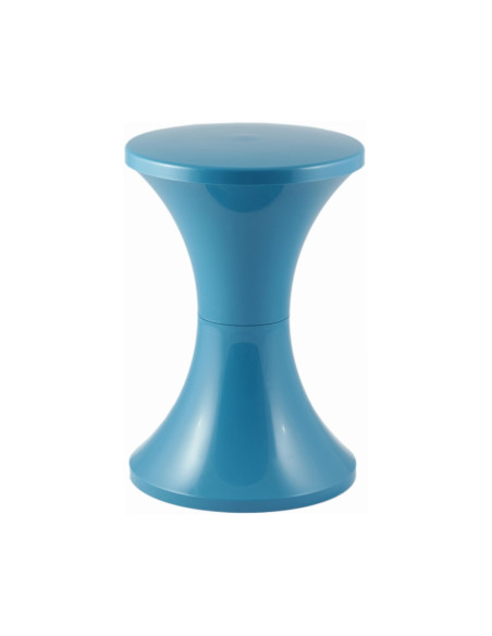 Tabouret en résine TAMTAM POP curaçao
