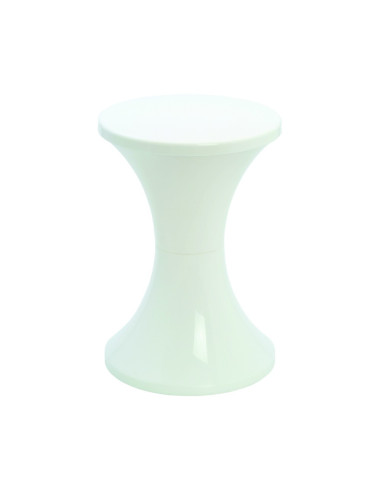 Tabouret en résine TAMTAM POP white