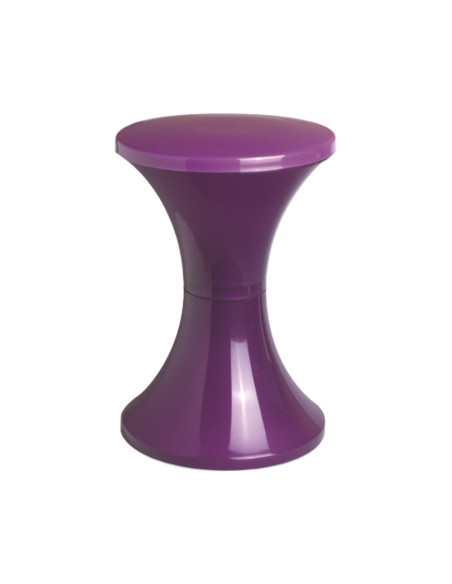 Tabouret en résine TAMTAM POP purple
