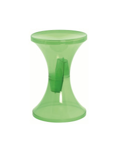 Tabouret en résine TAMTAM KRYSTAL lime