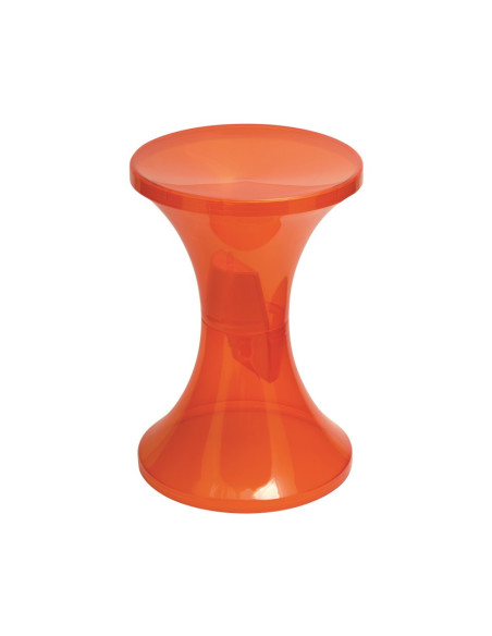 Tabouret en résine TAMTAM KRYSTAL mango