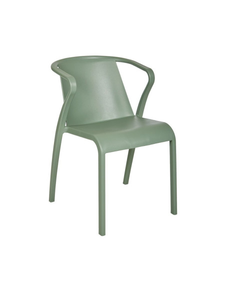 Fauteuil en résine FADO olive renforcé en fibre de verre