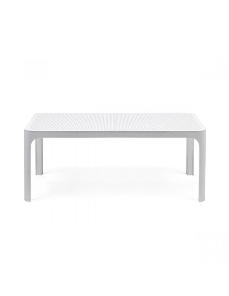 Table basse en résine NET blanc