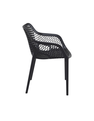 Fauteuil design en resine AIR noir
