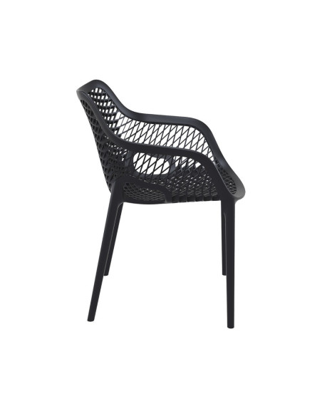 Fauteuil design en resine AIR noir