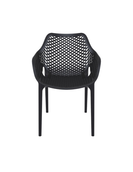 Fauteuil design en resine AIR noir