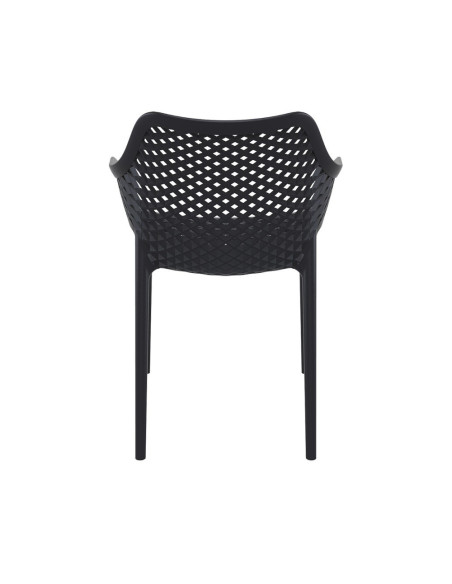 Fauteuil design en resine AIR noir