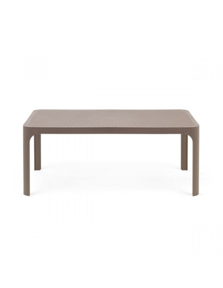 Table basse en résine NET taupe