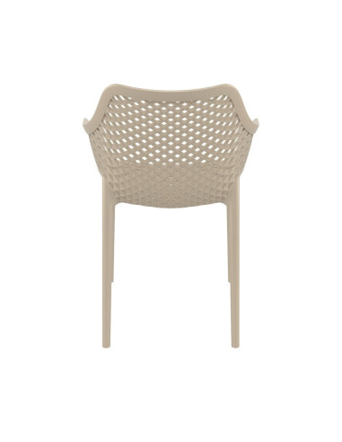 Fauteuil design en resine AIR tourterelle