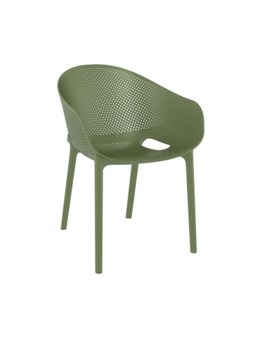 Fauteuil Sky pro vert olive