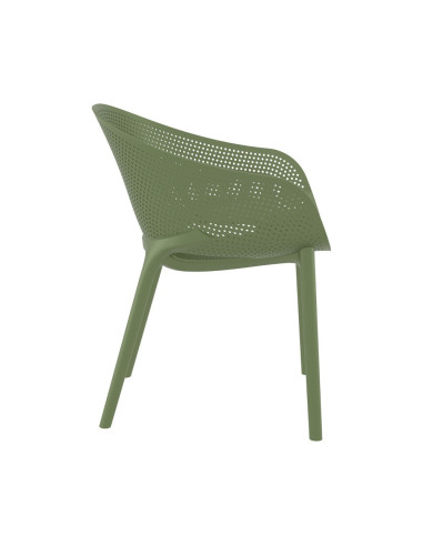 Fauteuil Sky pro vert olive