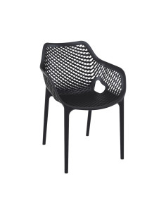 Fauteuil design en resine AIR rouge 2