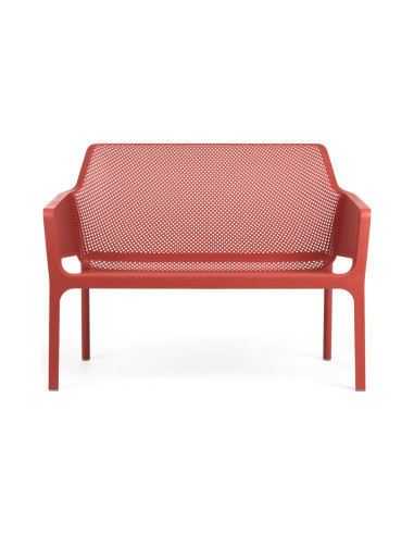 Banc en résine NET Nardi corail